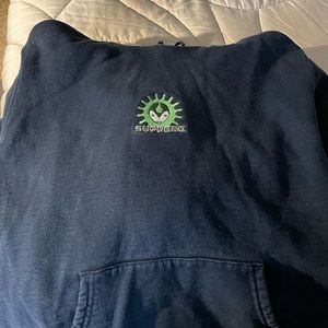 Supreme Vampire Hooded Sweatshirt Authentic oversized alien supreme hoodie